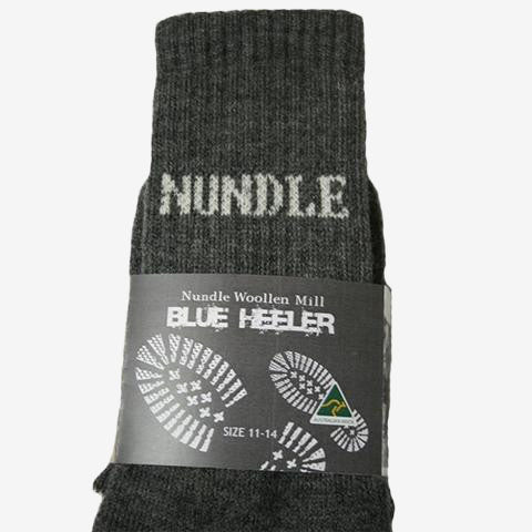 Nundle Socks Charcoal