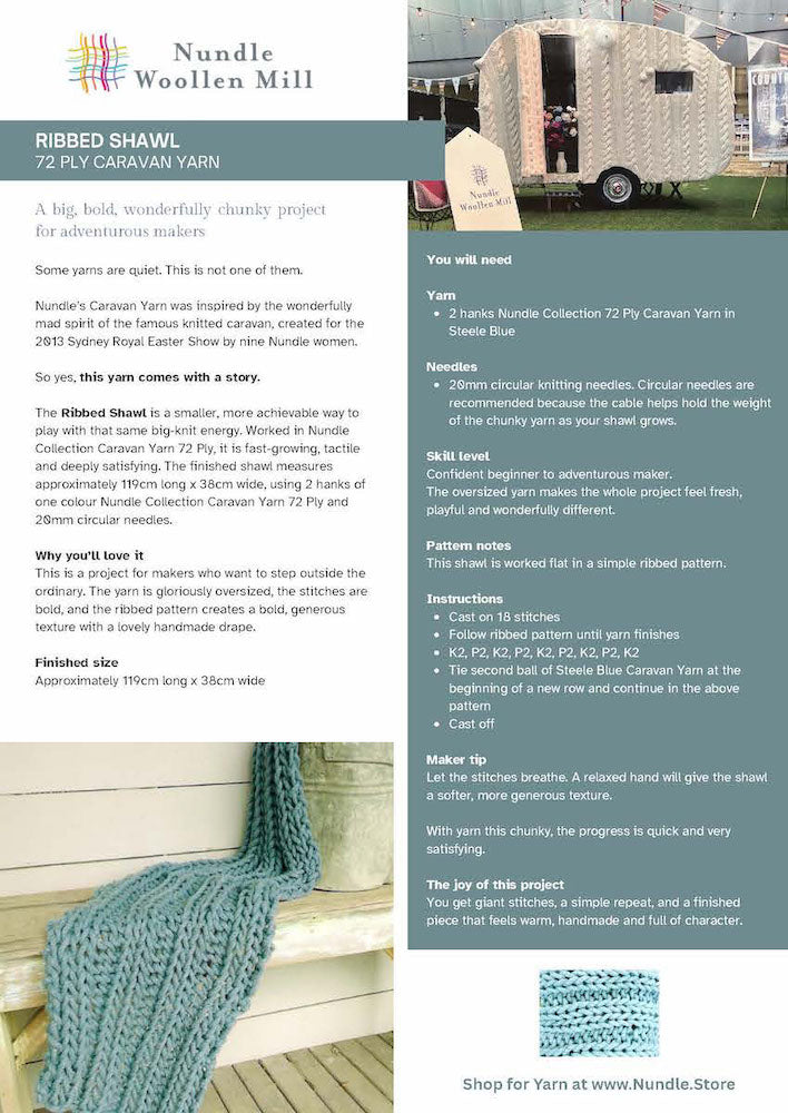 Free 72 Ply Caravan Yarn Pattern Book