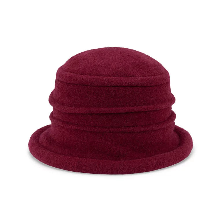 Avenel Olivia Boiled Wool Cloche Hat