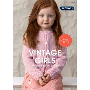 PATONS VINTAGE GIRLS BOOK 8023
