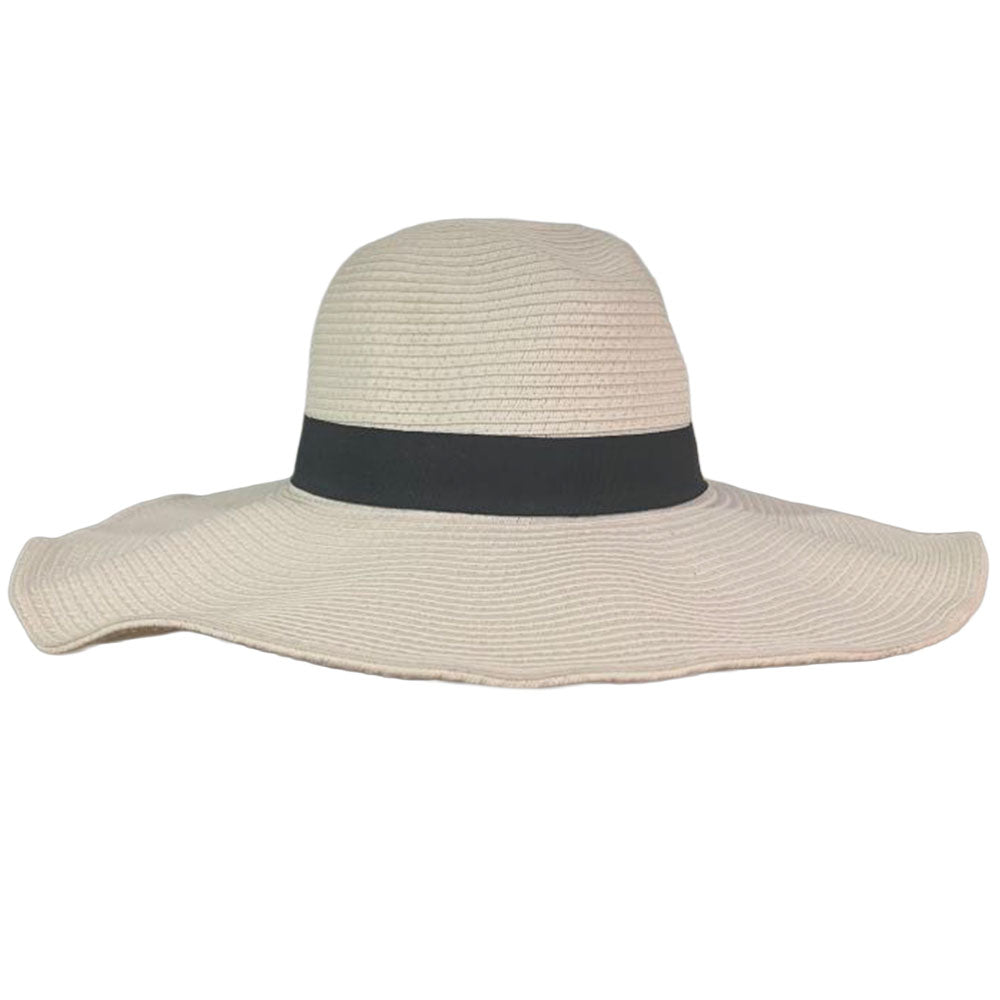 Poppi Wide Brim Panama white