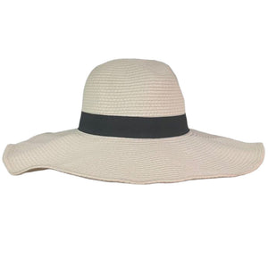 Poppi Wide Brim Panama white