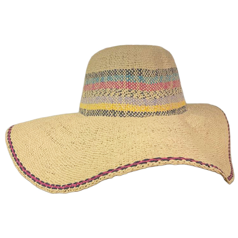 Poppi Wide Brim Paper Capeline