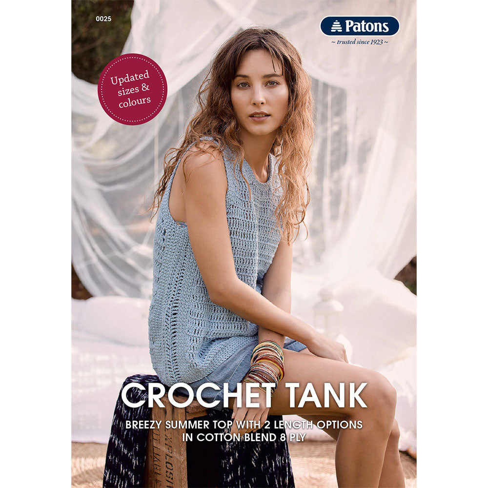 Patons Crochet Tank Pattern
