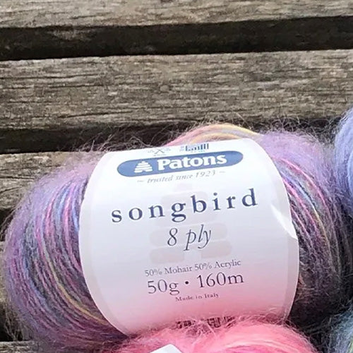 Patons Songbird 8 Ply Yarn Dusky Glow
