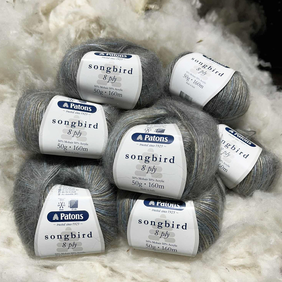 Patons Songbird Bag of 10 - Quail Egg