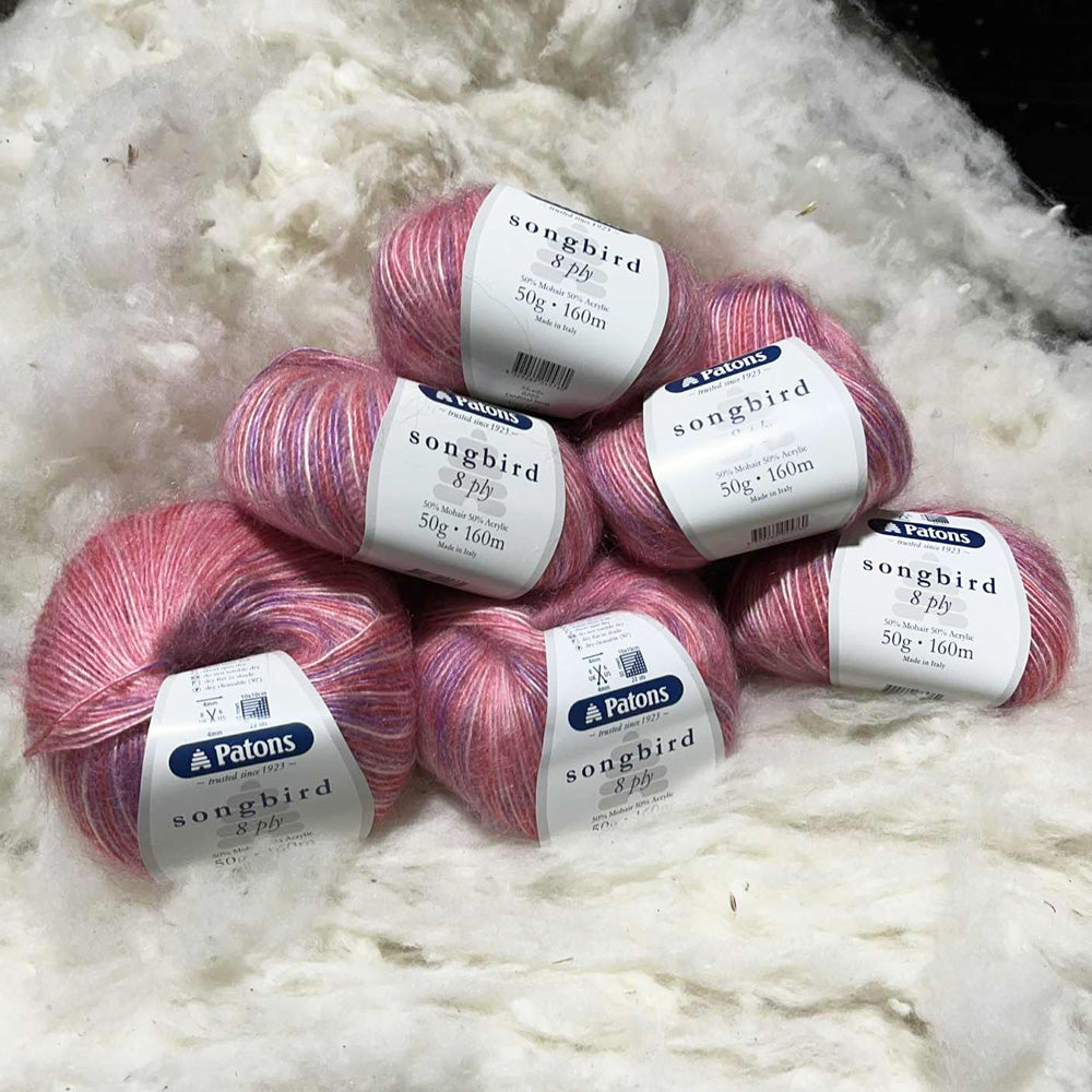 Patons Songbird 8 Ply Yarn Cardinal Song