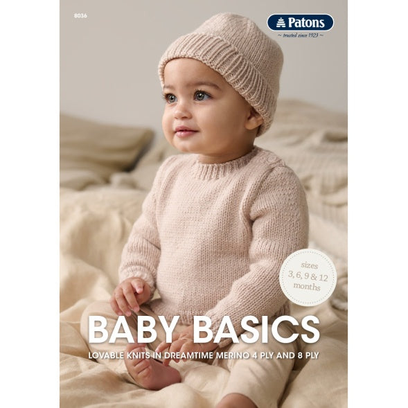 Patons Baby Basics Pattern Book 8036