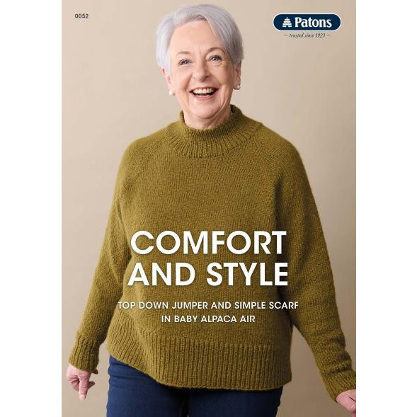 Patons Comfort and Style Pattern 0052