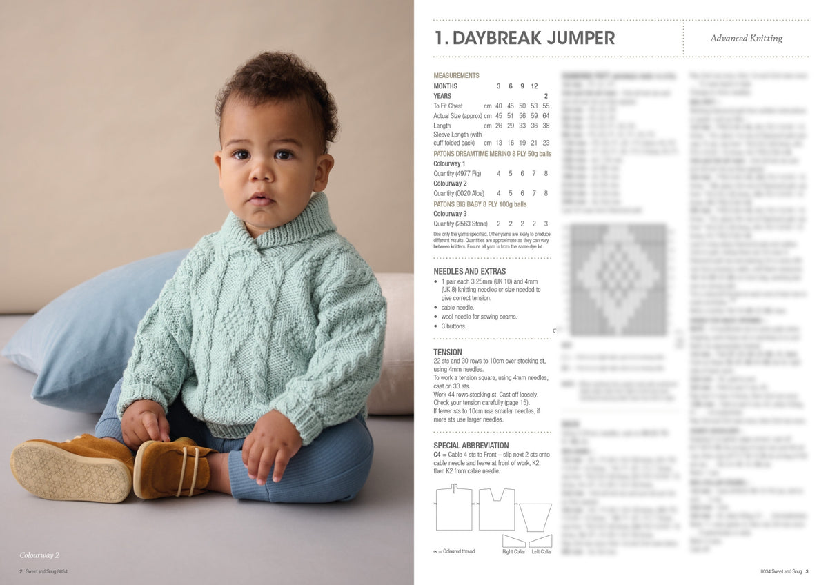 PATONS SWEET AND SNUG