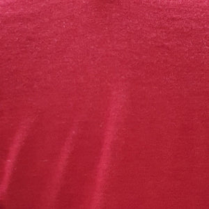 Ansett Extra Fine Merino Wool Vee Neck Jumper - Red