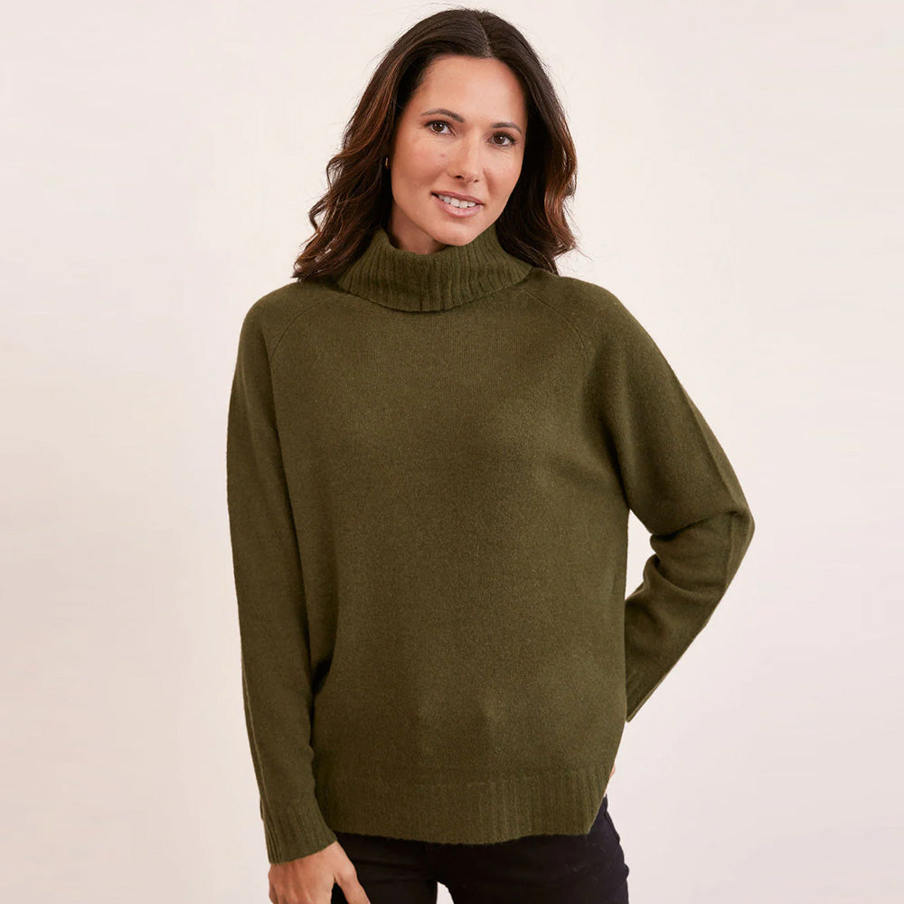 See Saw 100% Merino Roll Neck Sweater