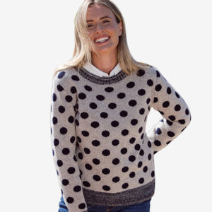 See Saw Luxe Merino Wool Spot Sweater