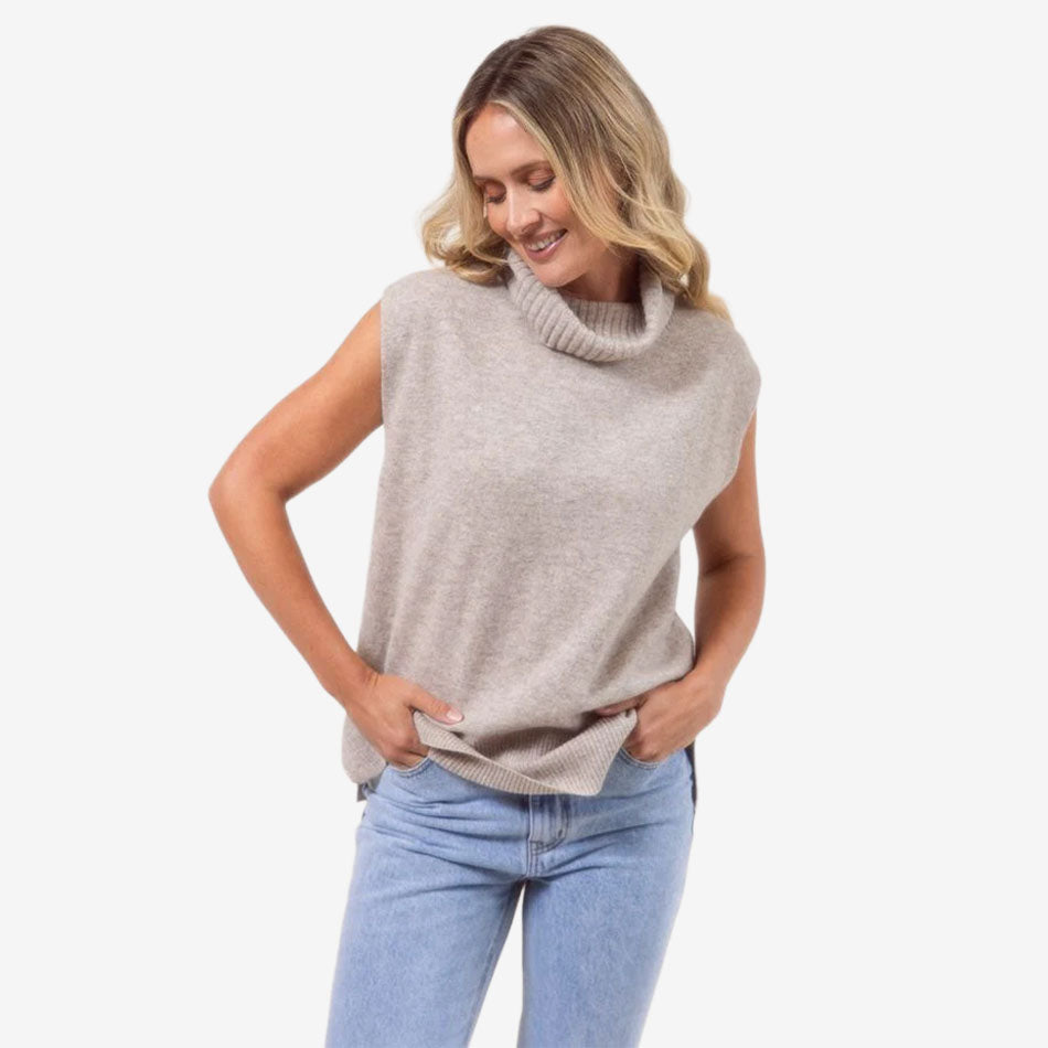 See Saw Roll Neck Vest