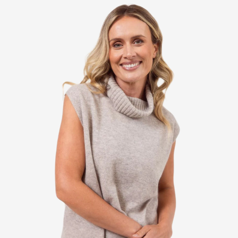 See Saw Roll Neck Vest