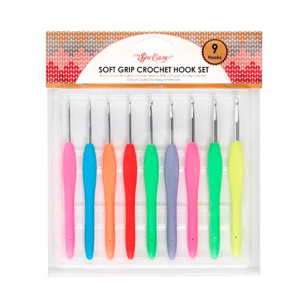 Sew Easy Soft Grip Crochet Hook Set