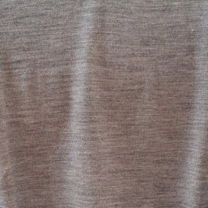 Ansett Extra Fine Merino Wool Vee Neck Jumper - Shale