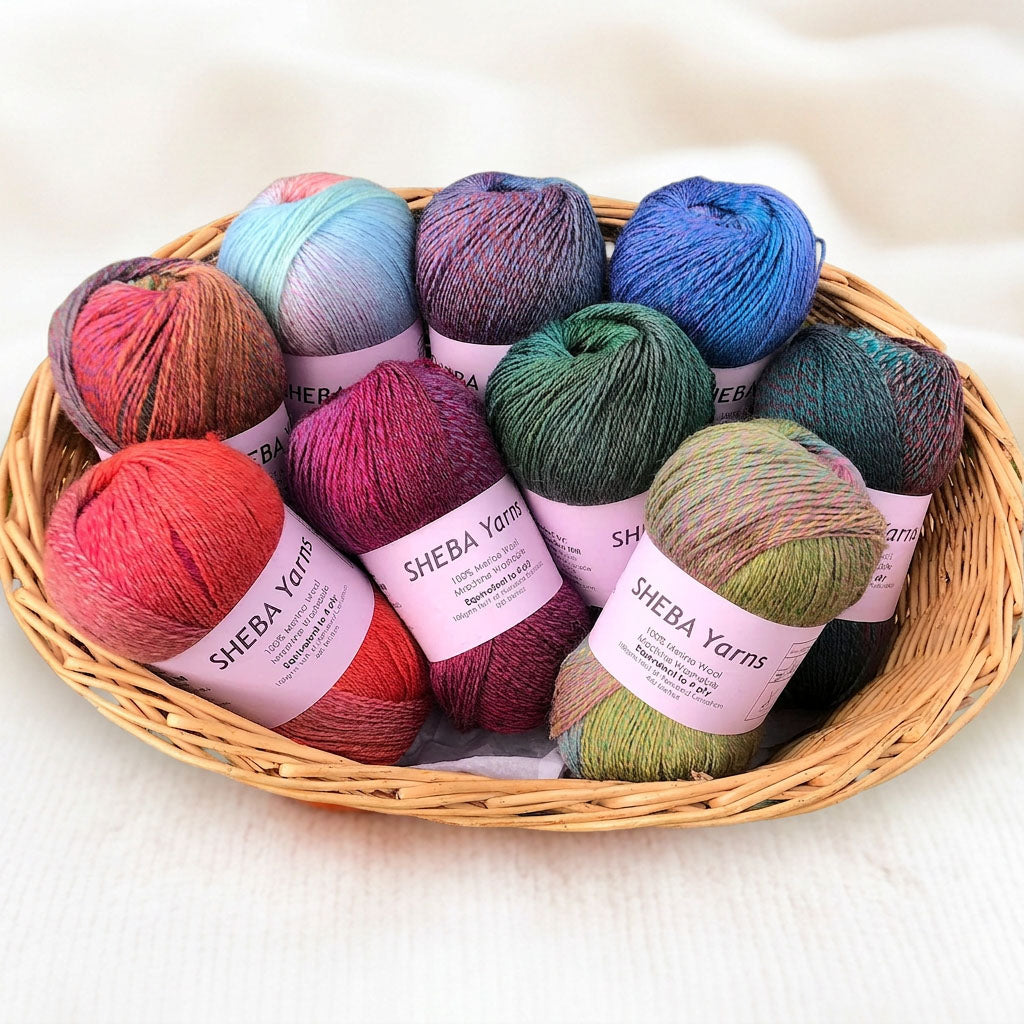 Sheba 4 Ply Superwash Yarn 100g