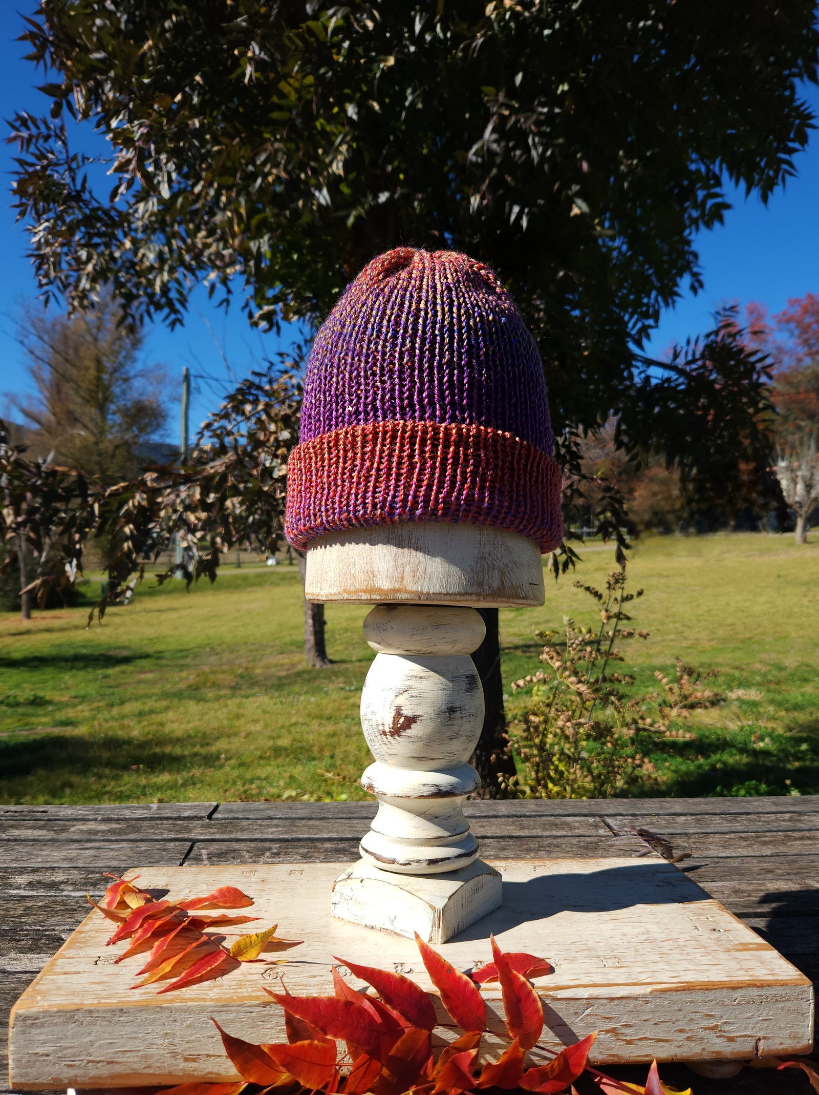 Handmade Sheba Double Layer Beanie 043