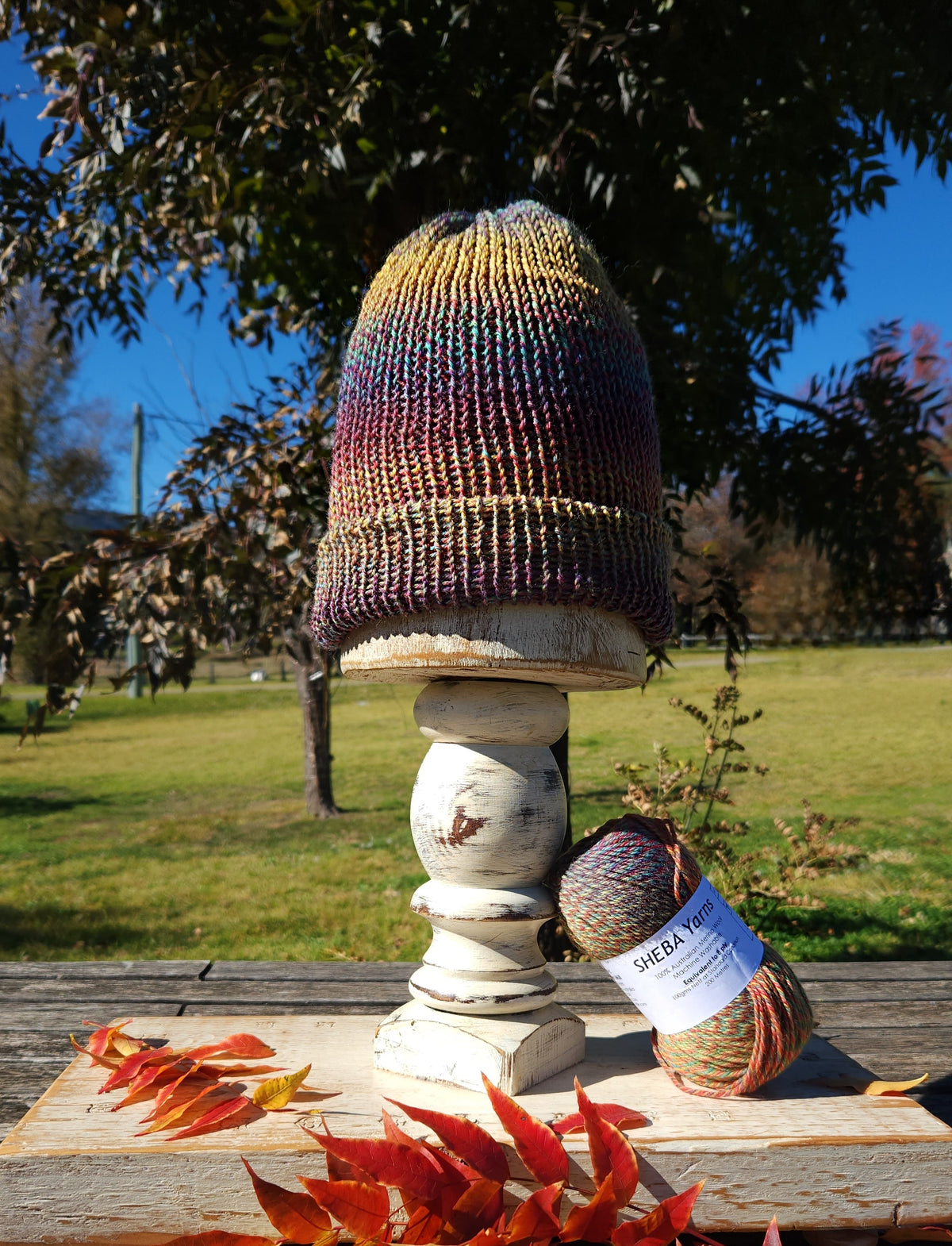 Handmade Sheba Double Layer Beanie 067