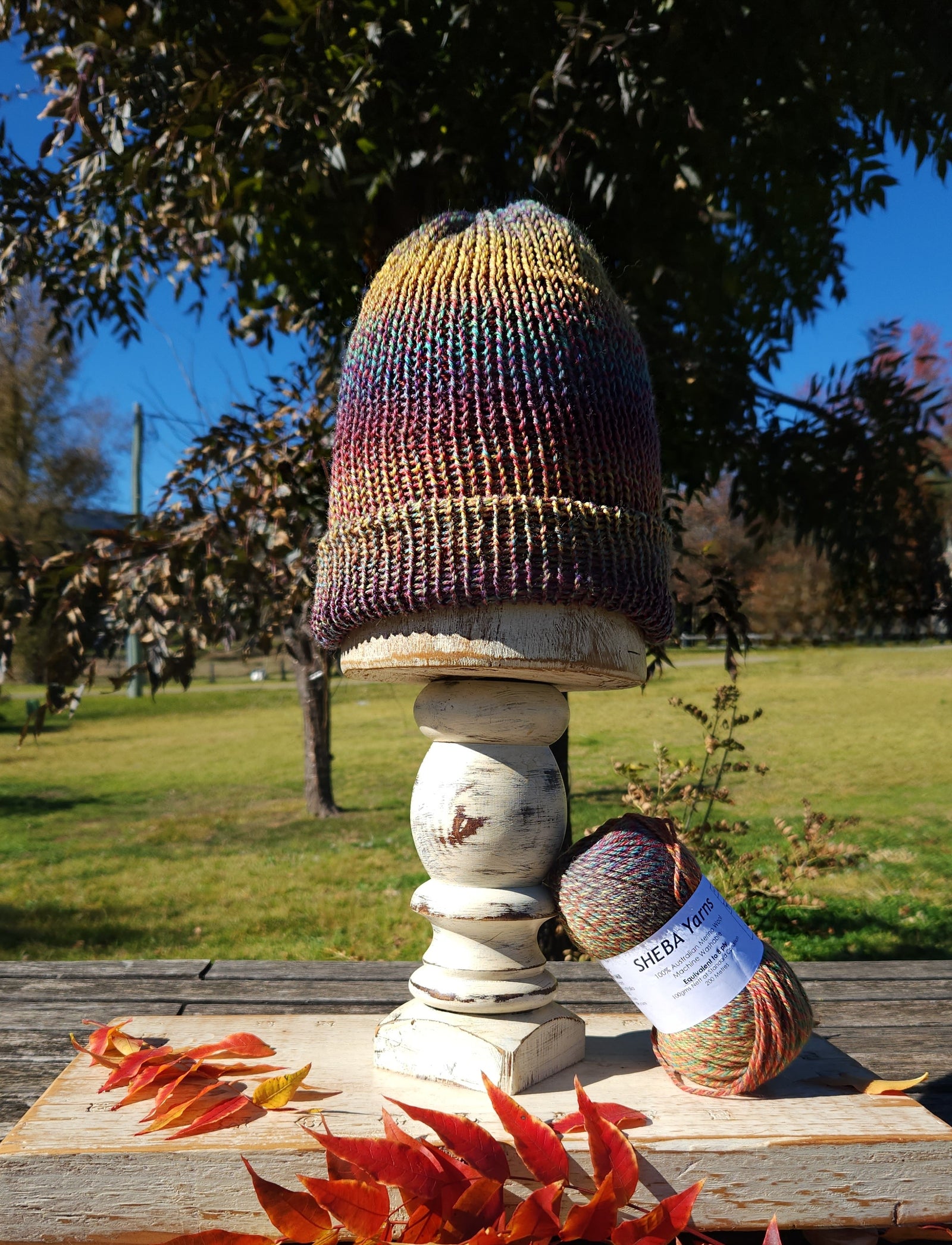 Handmade Sheba Double Layer Beanie 067