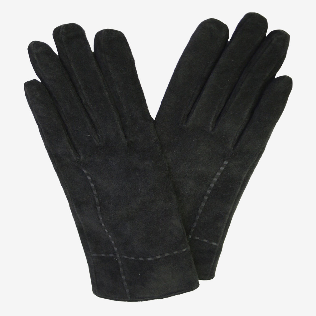 Sheer Bliss Suede Gloves black