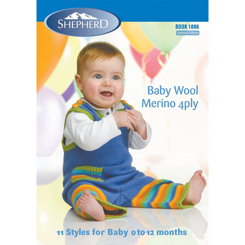 Shepherd Baby Wool Merino 4ply Book 1006