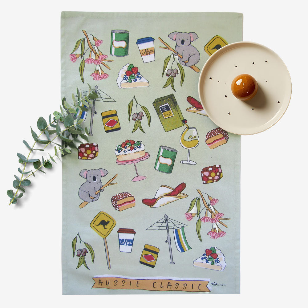 Tea Towel Aussie Classic