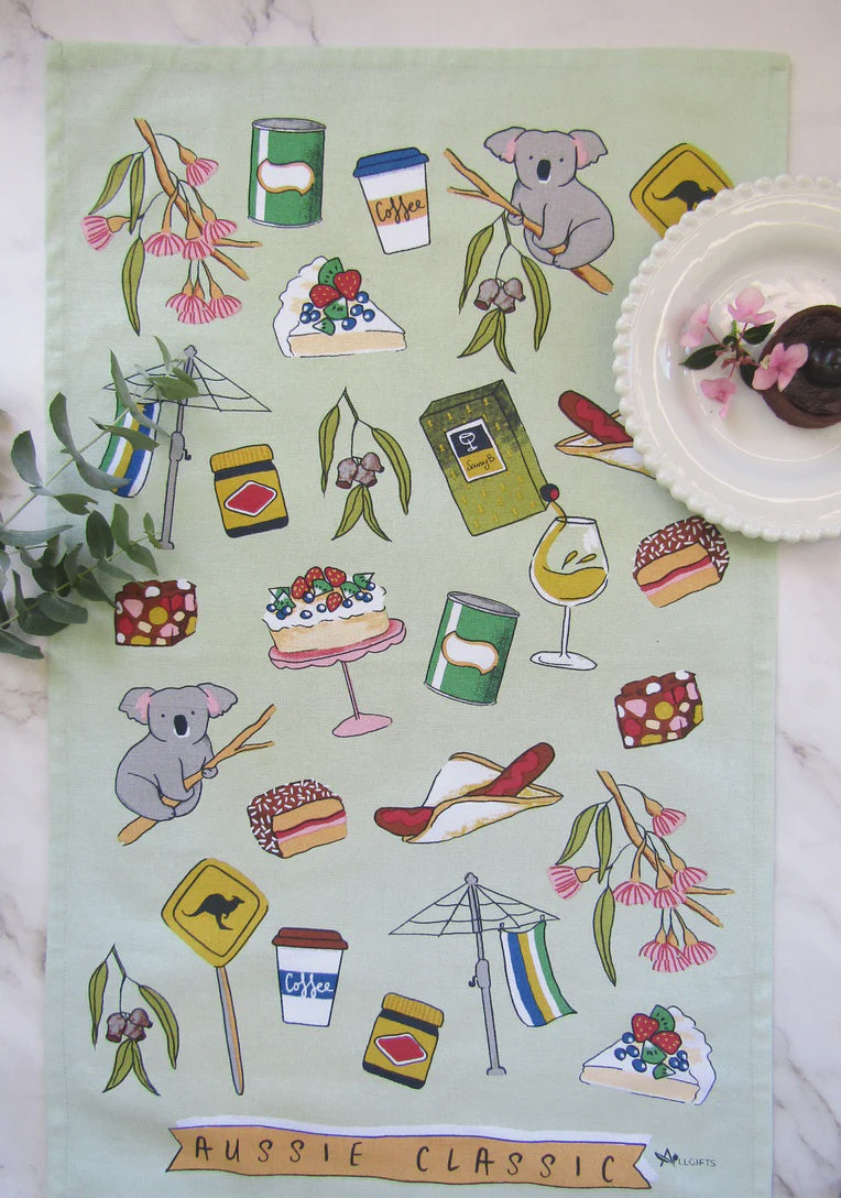 Tea Towel Aussie Classic