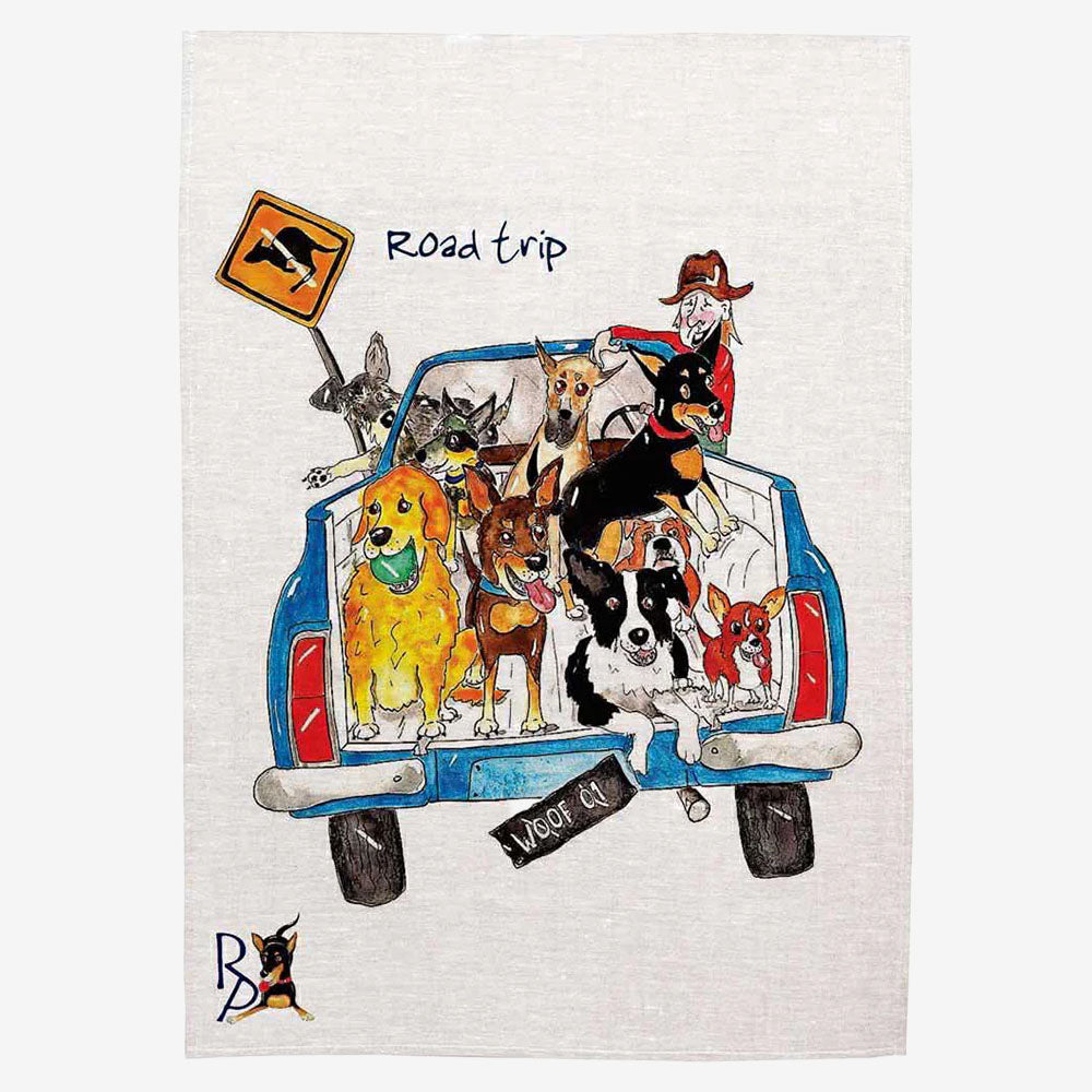 Tea Towel - Road Trip