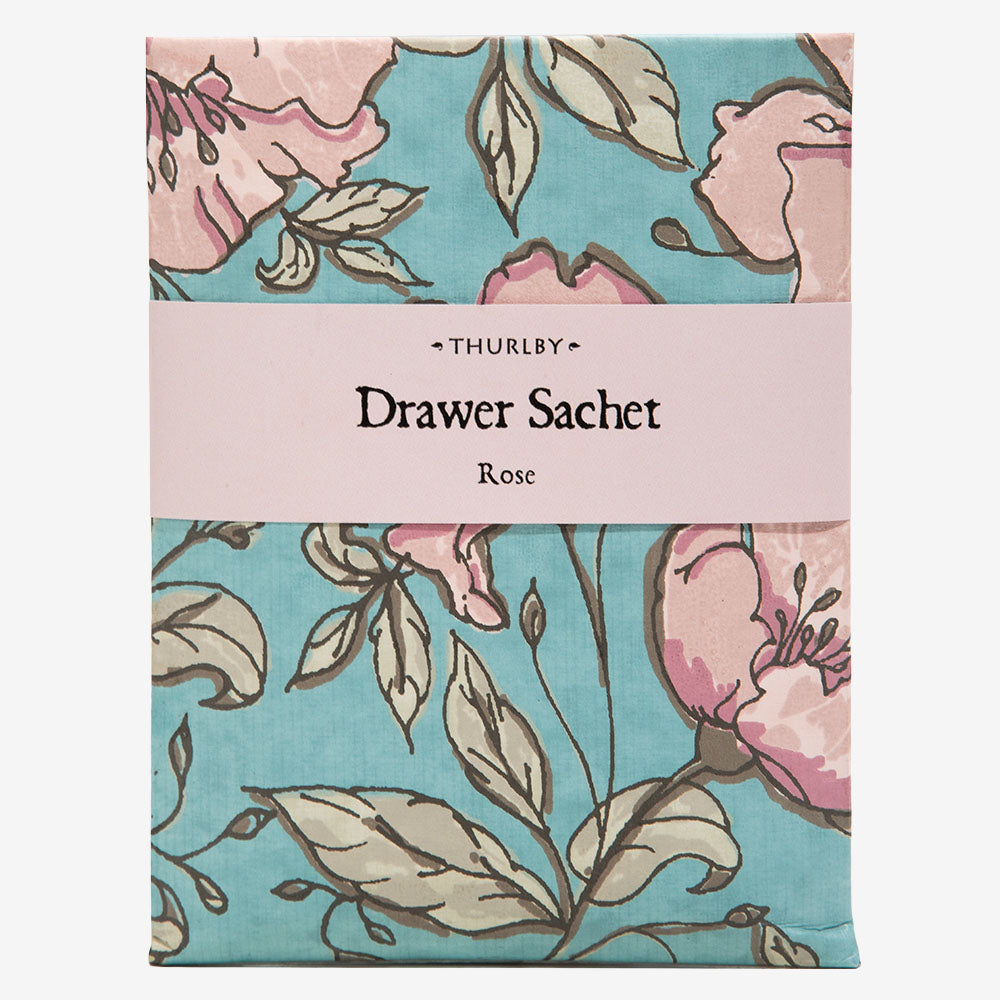Thurlby Flourish Drawer Sachet Rose