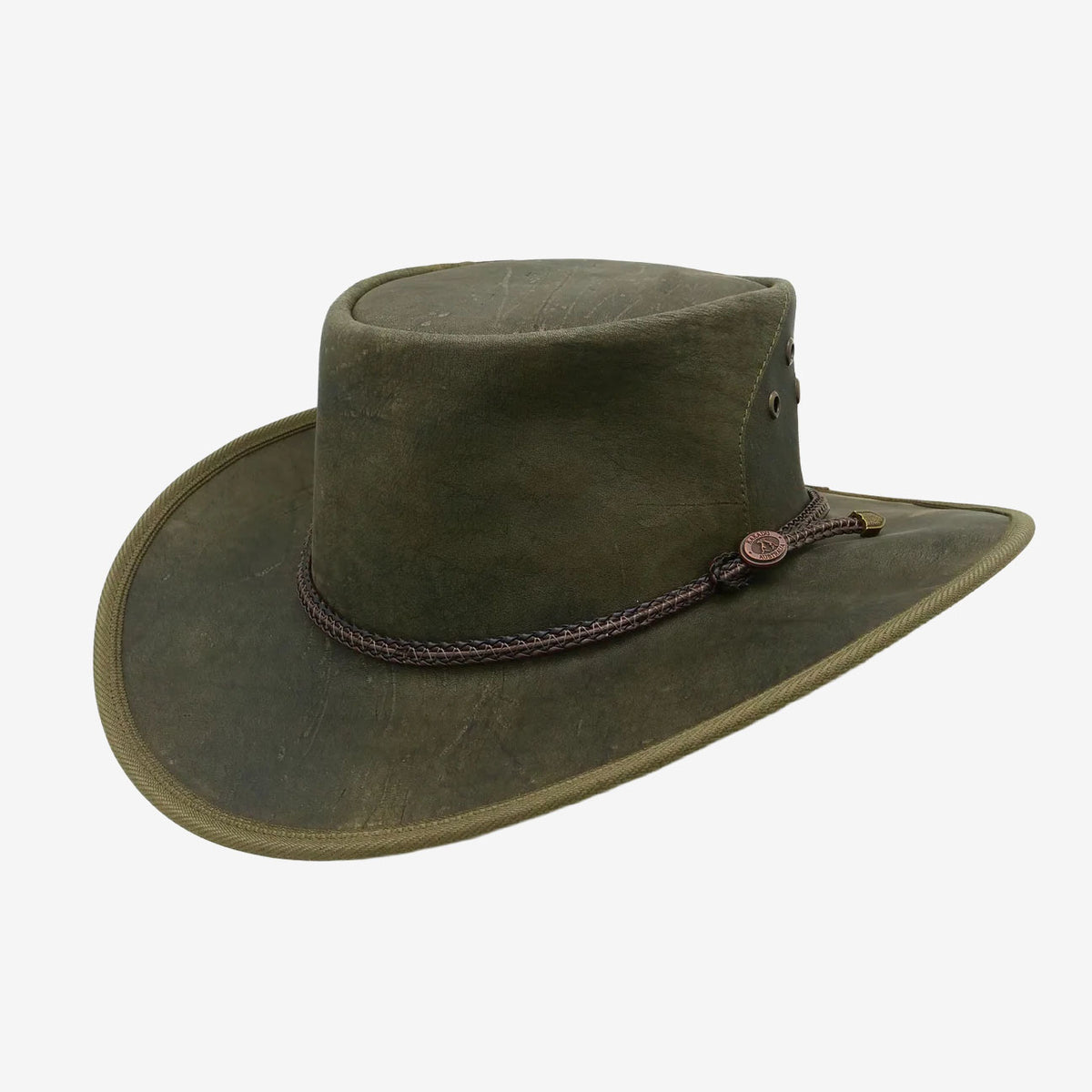 Kakadu Uluroo Kangaroo Leather Hat