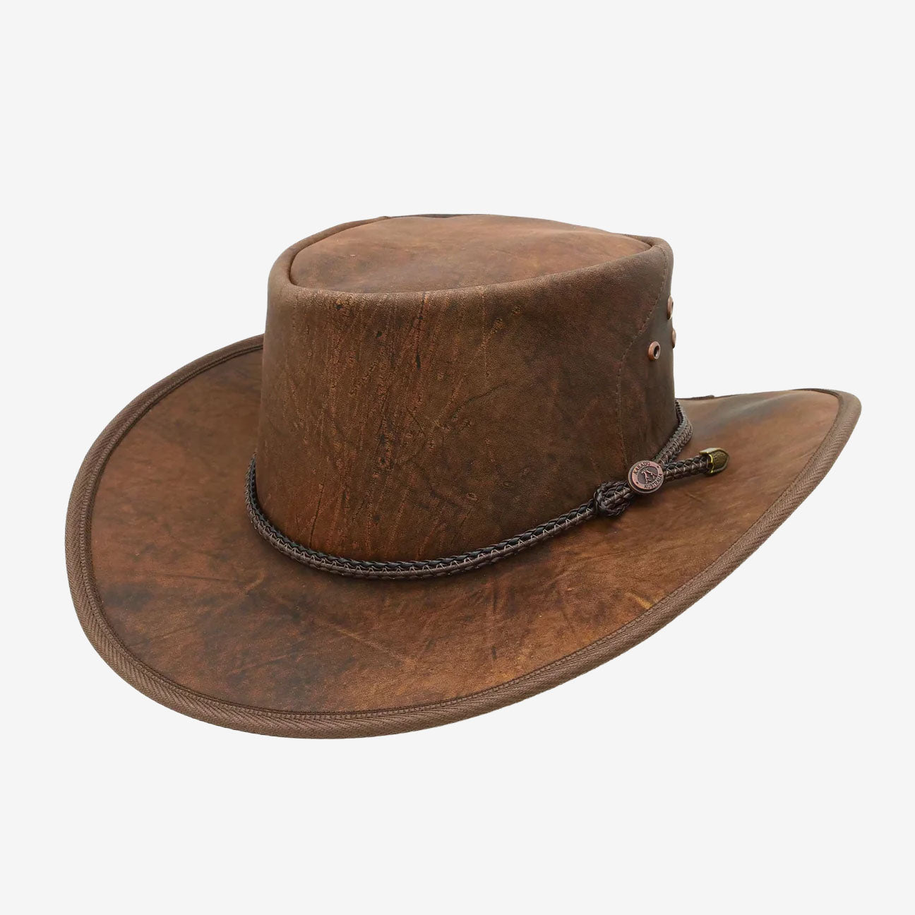 Kakadu Uluroo Kangaroo Leather Hat