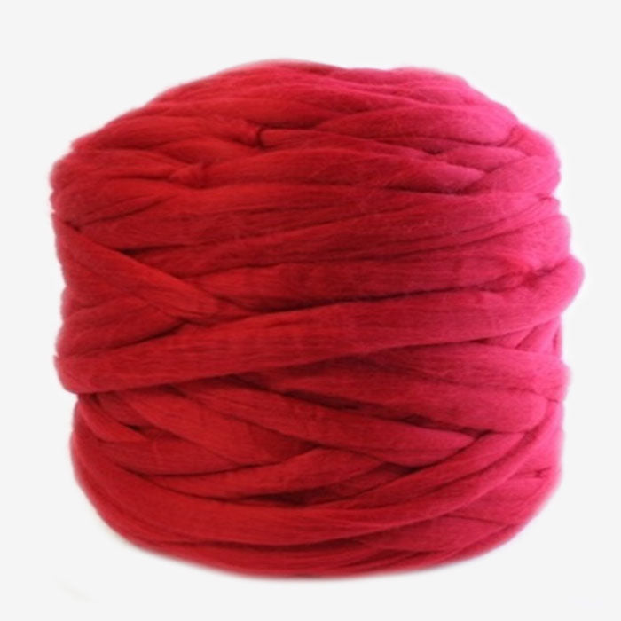 Merino Wool Top Dark Red 6kg