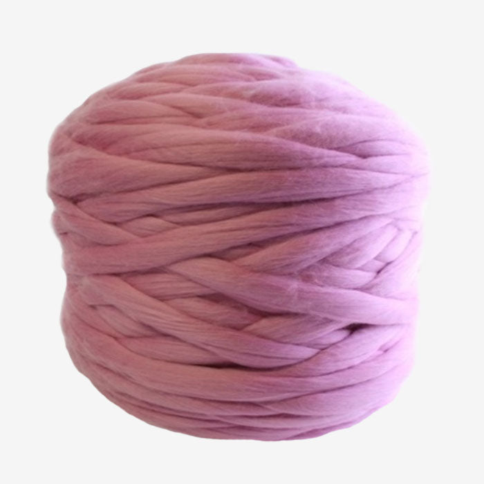 Australian Fine Coloured Merino Wool Top — Pink