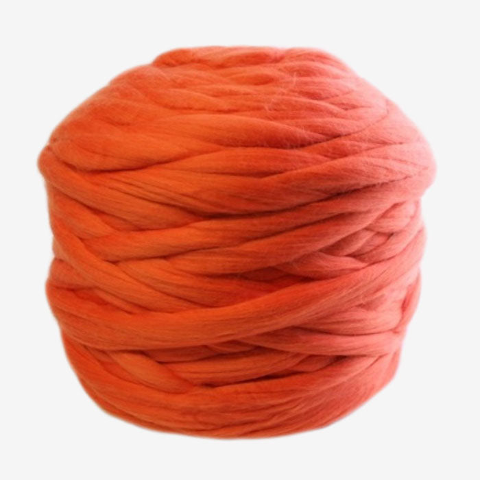 Merino Wool Top Tangerine 6kg