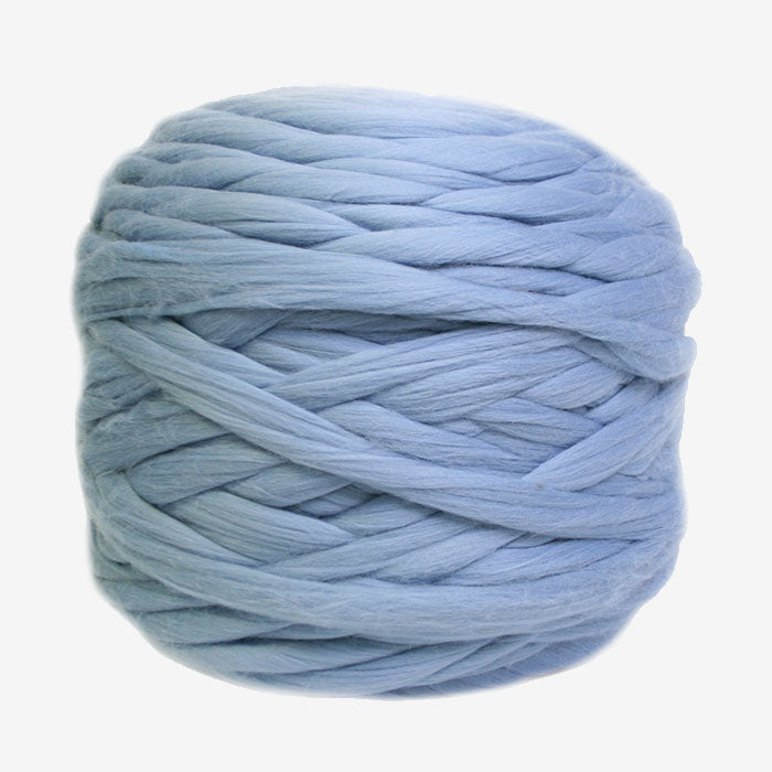 Australian Fine Coloured Merino Wool Top — Steel Blue
