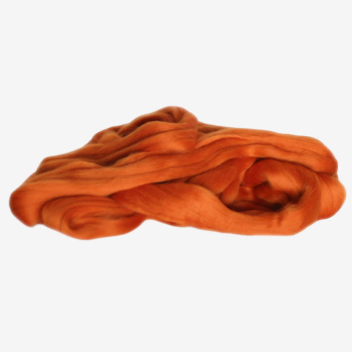 Merino Wool Top Burnt Orange