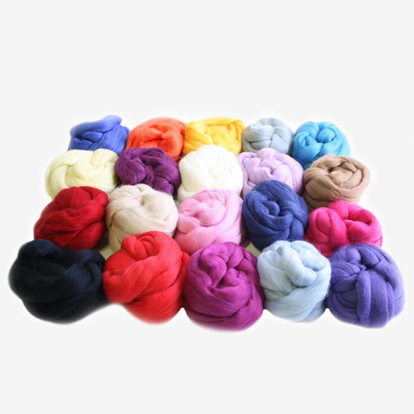 Multi Pack Coloured Wool Top
