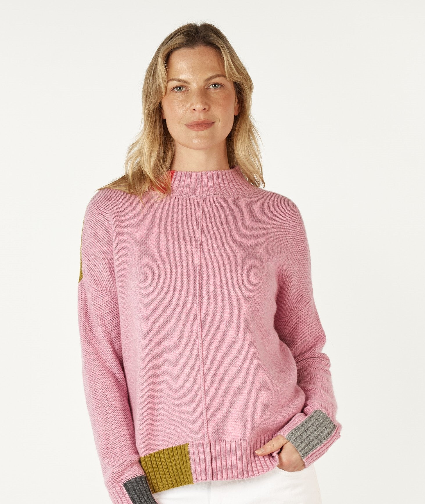 Z&P Colour Block Trim Jumper