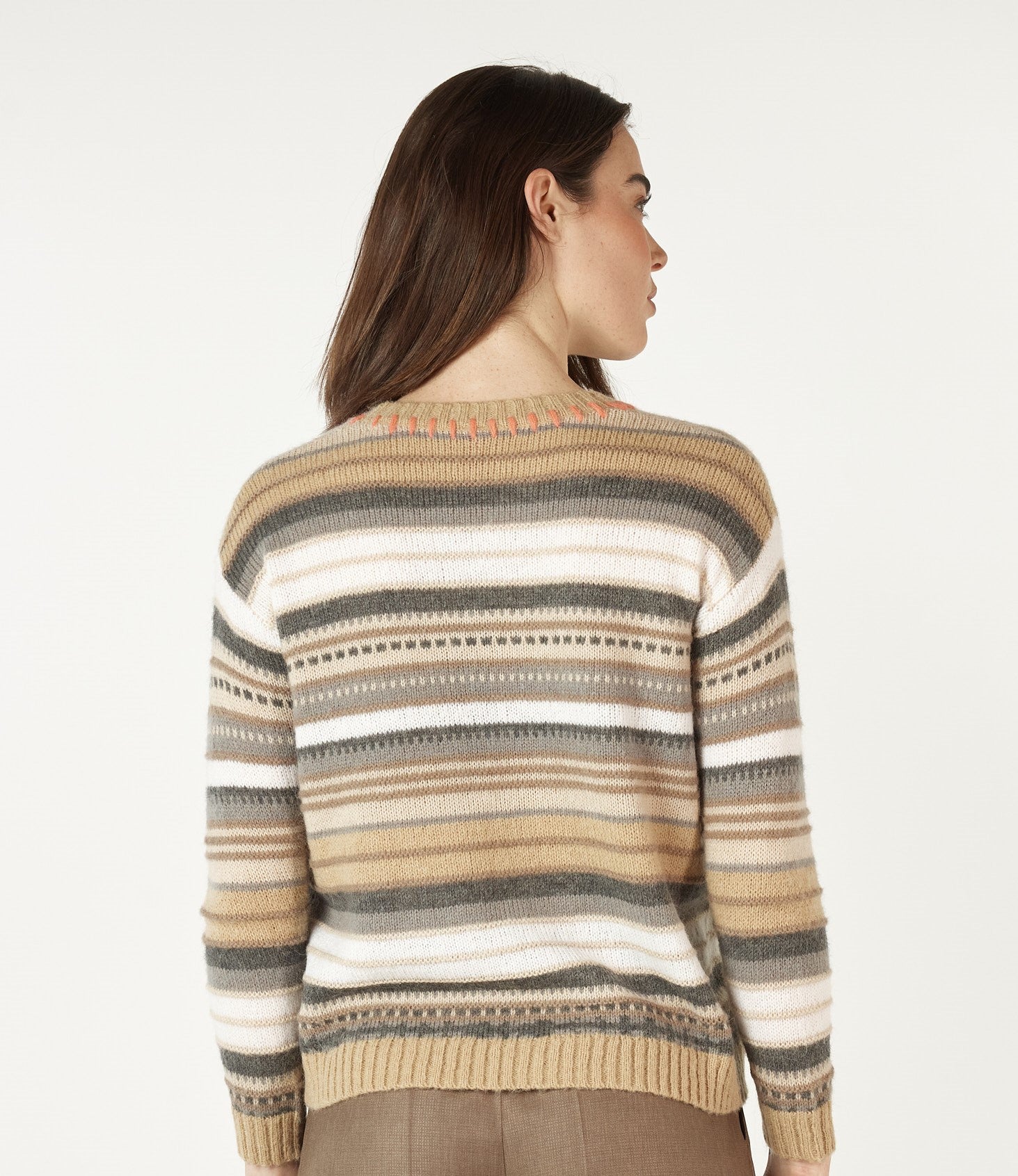 Z&P Mohair Blend Stripe Sweater