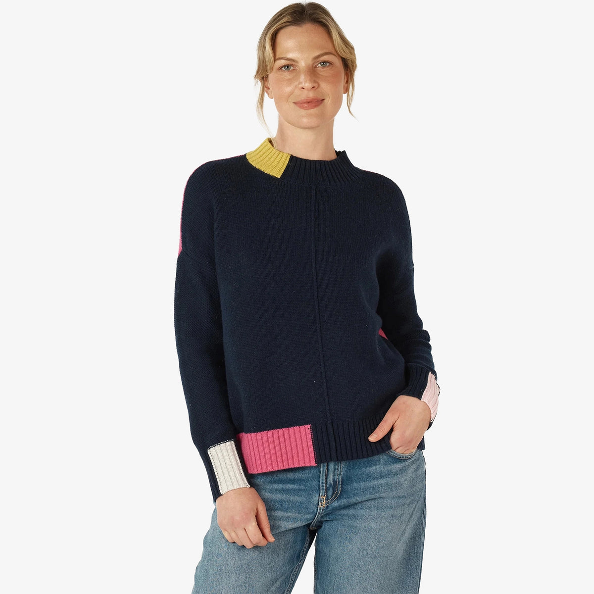 Z&P Colour Block Trim Jumper