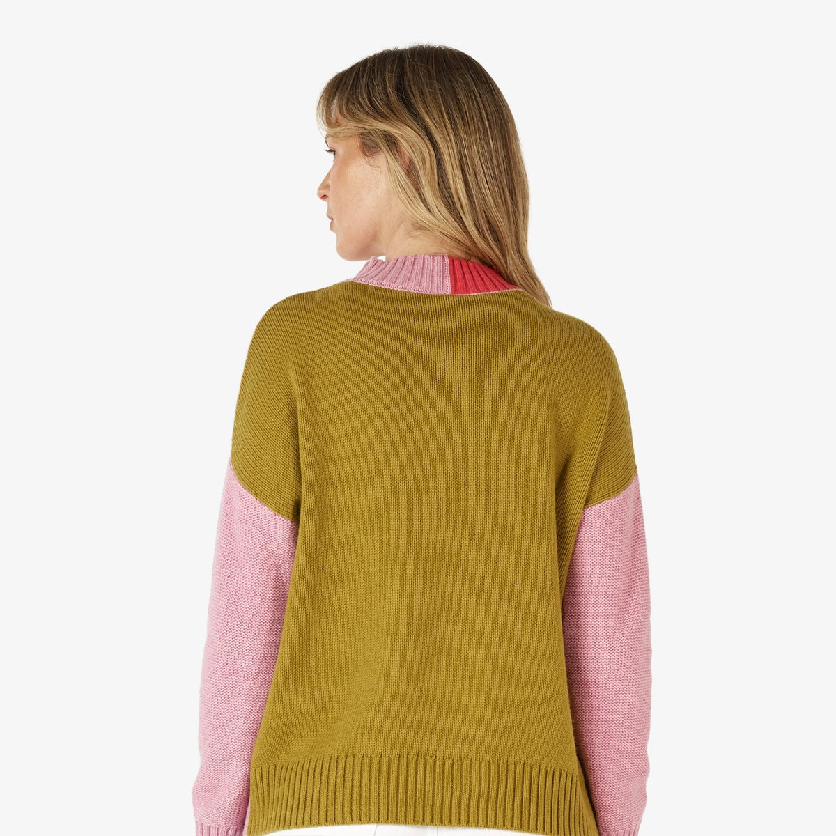 Z&P Colour Block Trim Jumper parfait