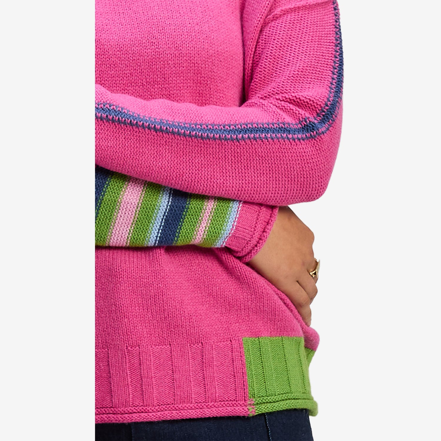 Zaket & Plover Styled Edges Jumper