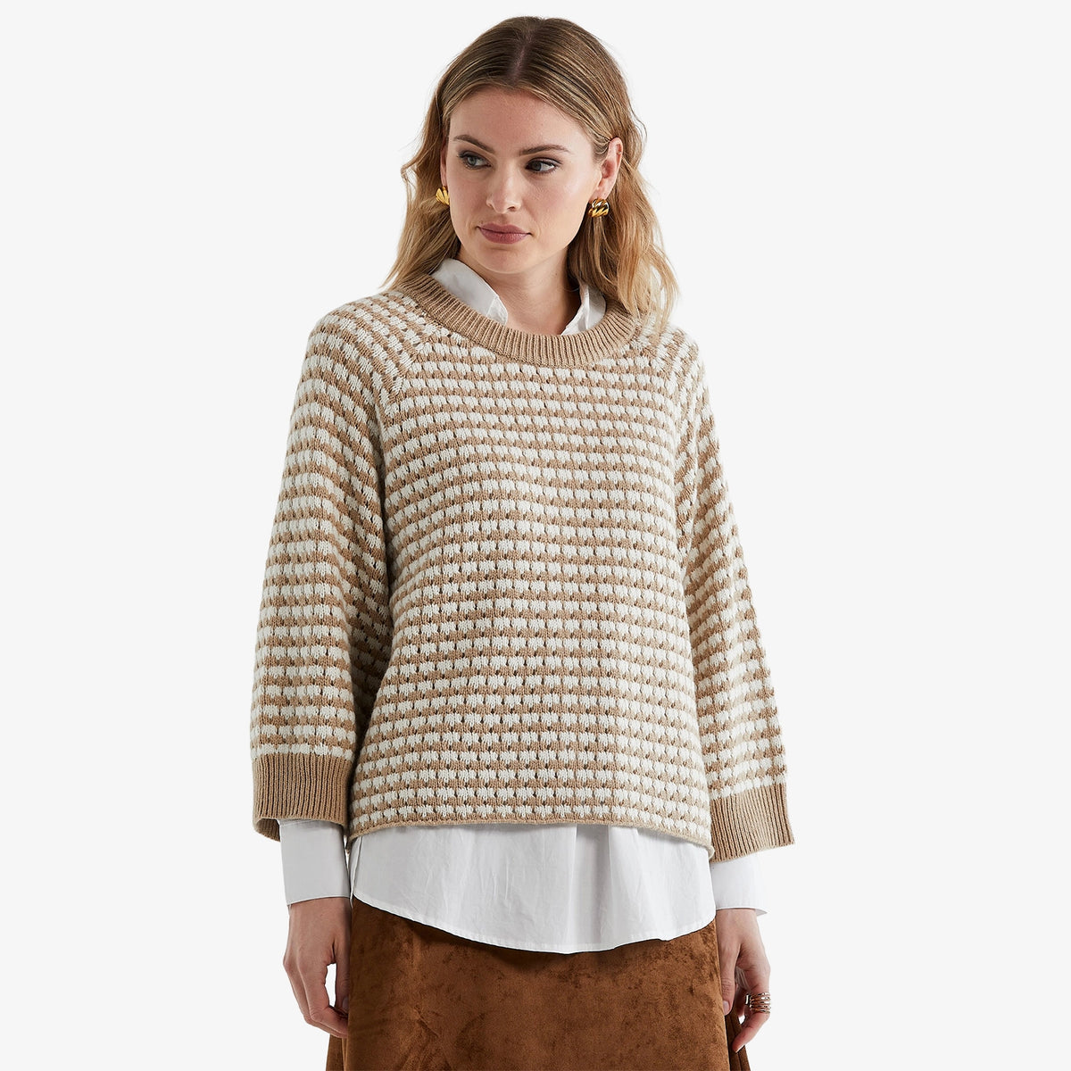 Z&P Texture Jumper camel