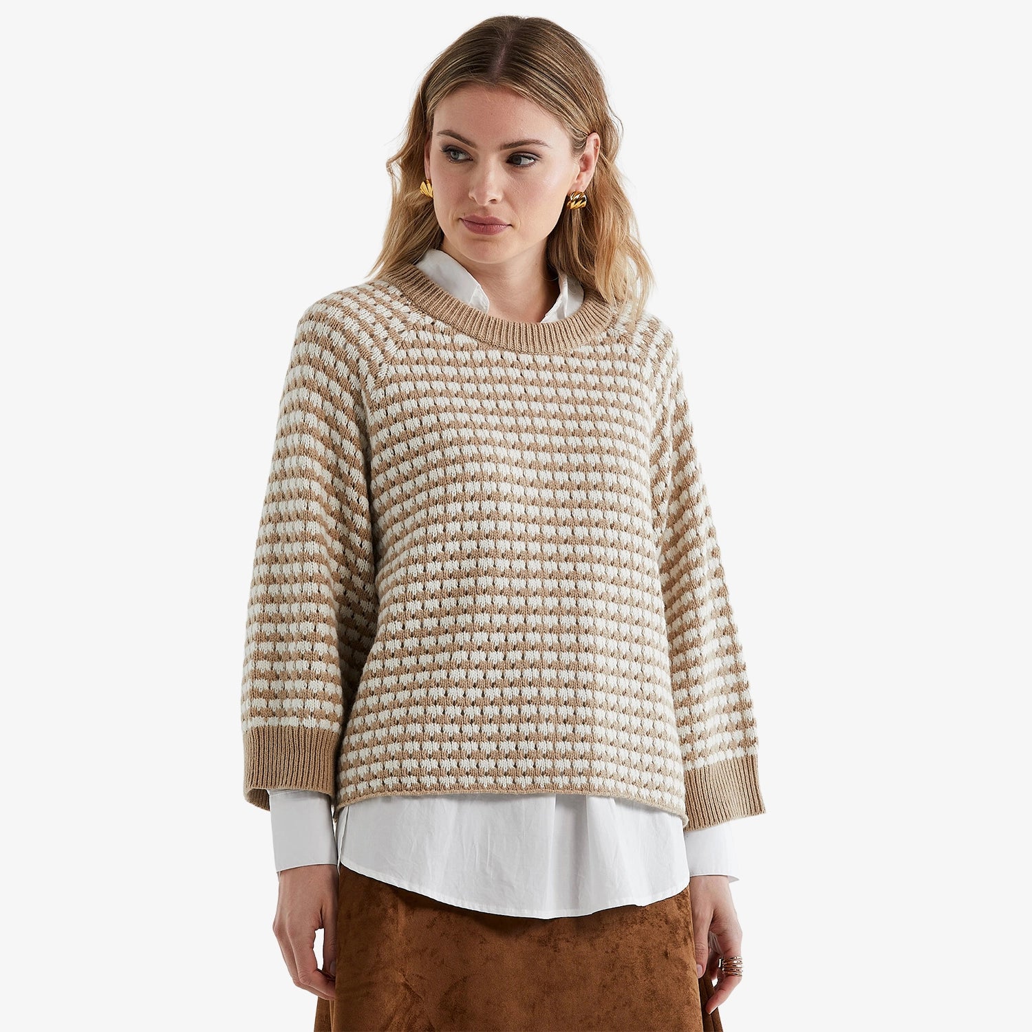 Z&P Texture Jumper camel