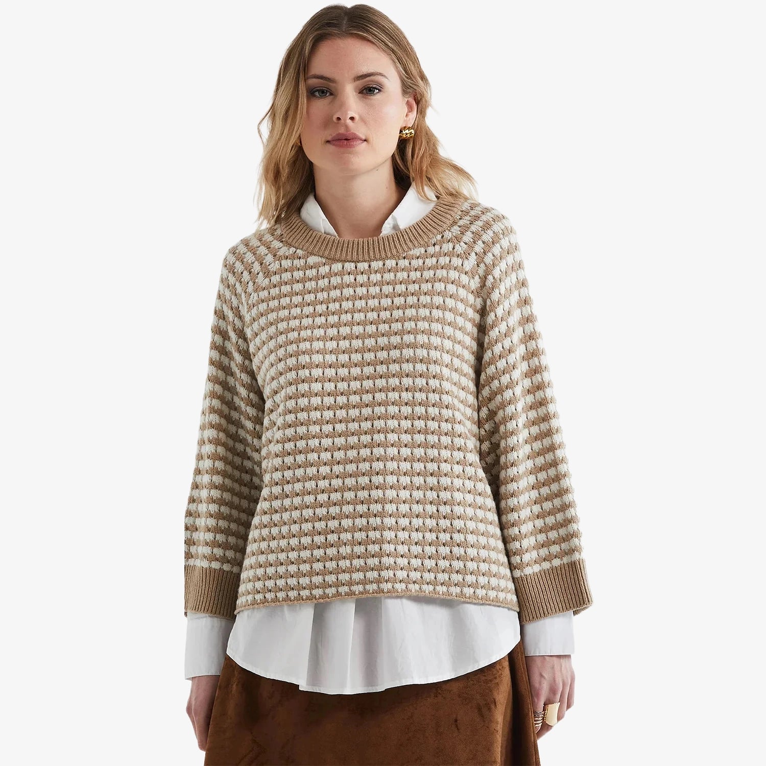 Z&P Texture Jumper camel