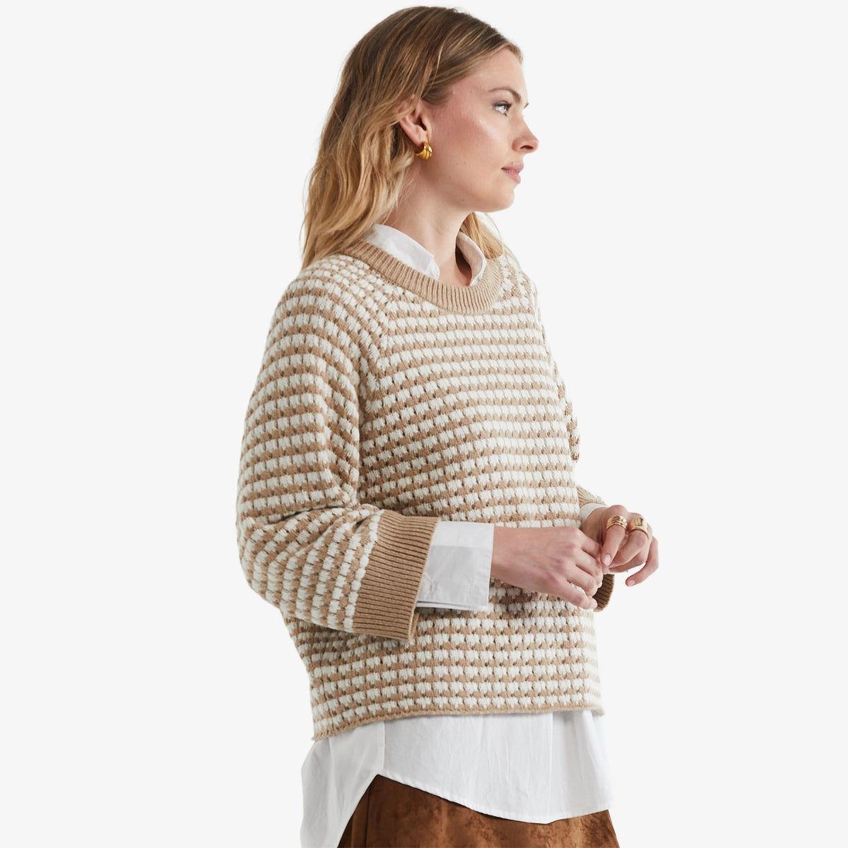 Z&P Texture Jumper camel