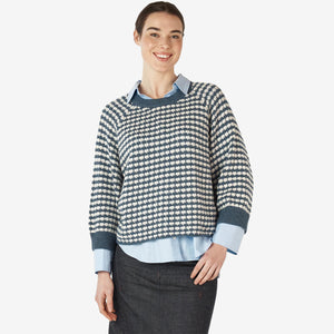 Z&P Texture Jumper navy