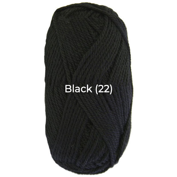Nundle Collection 8 Ply Chaffey Yarn Black